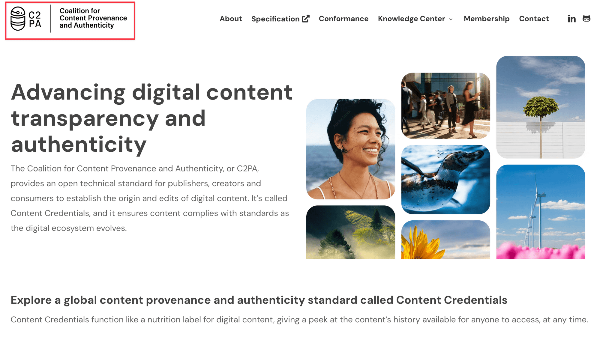 c2pa linkedin ai disclosure